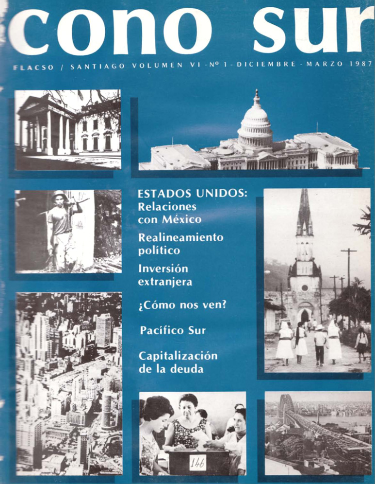 Cono Sur, Vol. VI, N°1, diciembre-marzo 1987