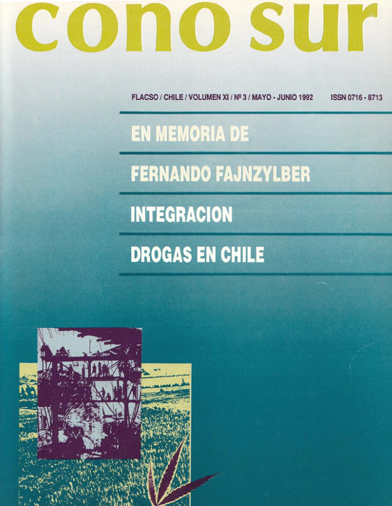 Cono Sur, Vol. XI, N°3, mayo-junio 1992