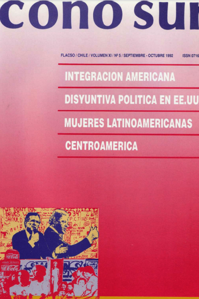 Cono Sur, Vol. XI, N°5, septiembre-octubre 1992