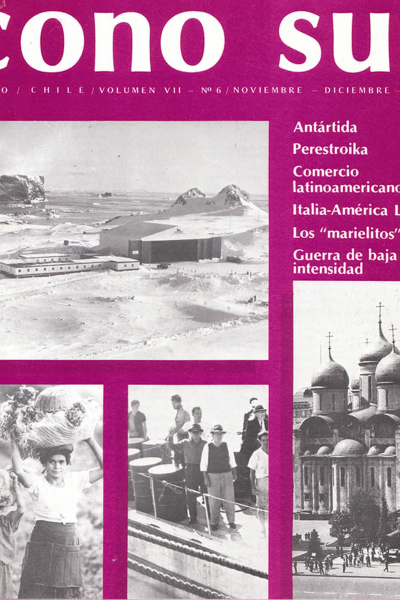 Cono Sur, Vol. VII, N°6, noviembre-diciembre 1988