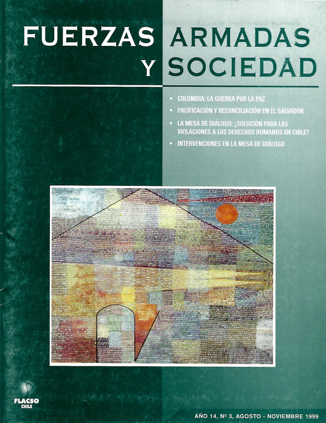 Fuerzas Armadas y Sociedad, Año 14, N°3, julio-septiembre 1999